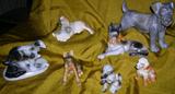Porceltain dog collection
