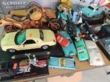 Plastic/ Wood Cars and Motor Cycles