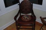 Antique Carved arm chair