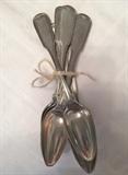 Hotel silver set of spoons