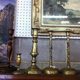 vintage candlestick holders