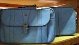 baby blue Invicta luggage suitcases