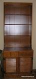 Two piece Maple and Birch Ethan Allen Bookcase