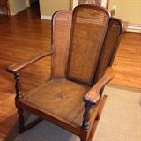 Wicker rocker
