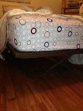 Trundle Bed Collapsible rolling frame & mattress   