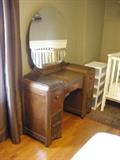 Vintage bedroom set, chest - dresser & night stand
