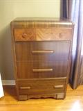 Vintage bedroom set, chest - dresser & night stand