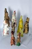 Paper Mache Easter Bunnies