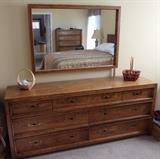 White Fine Furniture - American Made, North Carolina Dresser and Mirror.