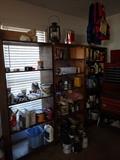 Home Repair supplies, shelving