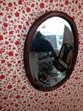 Lovely Antique Oval Mirror