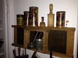 Antique kitchen items
