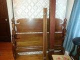 Solid Mahogany Full size bed