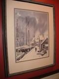 Original watercolor - Charles Peterson