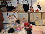 vintage purses, vintage hats