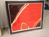 Lot #26 
1973 Framed Art.  original artists proof robert sills