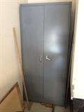 Lot #24 
Metal storage cabinet36" x 78 x 18" deep
