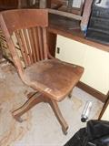 1940 Oak secretary Chair