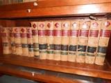 Leather set Law Books