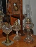 ANTIQUE OIL LAMPS