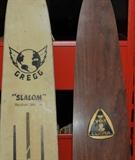 VINTAGE SINGLE WATER SKY'S [GREG SLALOM & VOIT COBRA]