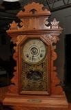 FANCY VICTORIAN GINGERBREAD CLOCK