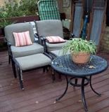 Patio furniture.