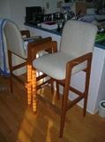PR. TEAK BAR CHAIRS