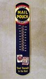 Mail Pouch advertising thermometer.