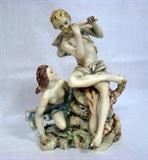 Paul's Italy porcelain figural group.