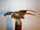 molded eagle flag pole topper