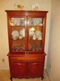 SOLID CHERRY CHINA CABINET
