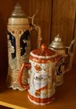 Steins and porcelain