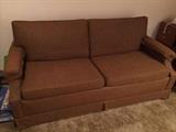 Couch, pull out bed. Mid-century