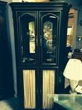 BLACK CORNER HUTCH