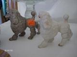 Japan ceramic poodles