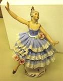 
Dresden Porcelain Dancer Figurine