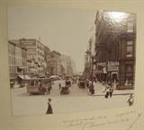 Early Detroit Albumen photos including 1912 Woodward Ave