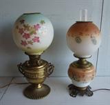 Part of a Lg Antique Lamp Collection