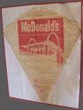 1964 1st McDonalds Give-Away Childs item - Framed