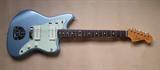 Reissue Fender USA Jazzmaster Electric guitar, SN V1488XX, Ice Blue Metallic w/hard case 