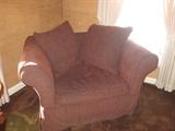 Upholstered Chair And A Half