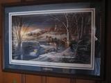 Terry Redlin "Almost Home" #7182/29500 With Remarque