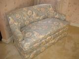 Floral Print Love Seat