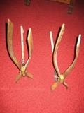Unique Brass Andirons