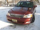2000 Toyota Avalon XLS
Mileage:	85,000 miles
Transmission:	4-Speed Automatic
Exterior Color:	Maroon
Interior Color:	Tan Leather
Gas Mileage:	19 MPG City
27 MPG Highway
Engine:	V6
Premium Sound
Sun Roof
