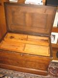 Interior of AntiqueTool Chest