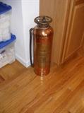 Vintage fire extinguisher
