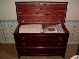 Lane Cedar Chest (open)