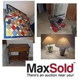 WILL SELL by 12:00 PM Thursday, December 12
Potomac Downsizing Auction - Bevern Lane

Come to preview Tuesday, December 10, 6:00PM - 8:00PM, 10109 Bevern Lane, Potomac or view catalog and pictures online at MaxSold 
http://auctionnearyou.maxsold.com/view-auctions/catalog/id/378/

or call 202-350-9388. Everything WILL SELL BY 12:00 PM on Thursday, December 12 regardless of price - everything starts at just $1***
